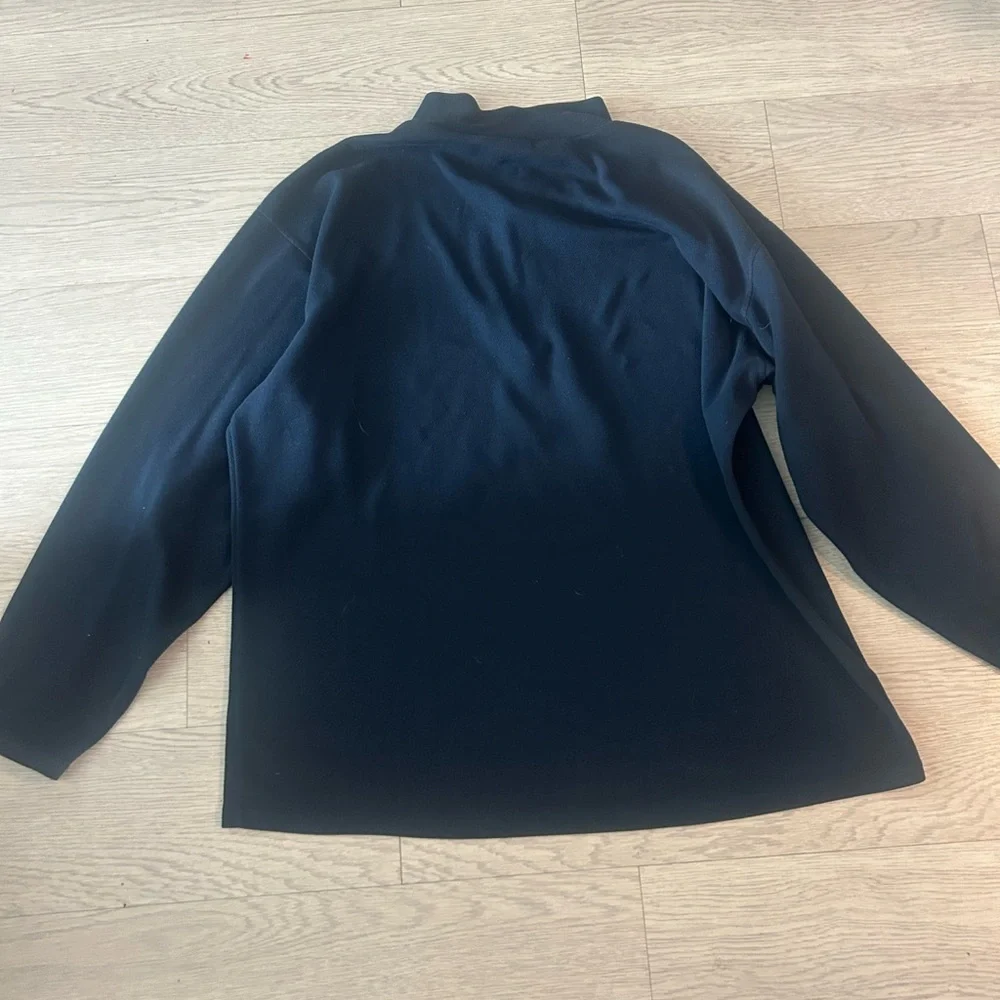 The North Face Men’s Quarter Zip Navy Blue Pullover Sweater Size XL